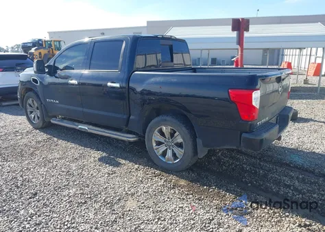2017 Nissan Titan Sv из США, поврежденный, VIN 1N6AA1E69HN528345